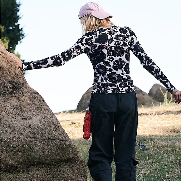 NEW Free People Movement Rally Printed Layer Long Sleeve - Picture 2 of 9